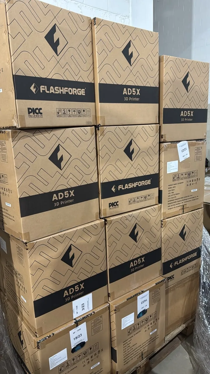 Impressoras FlashForge AD5X em estoque